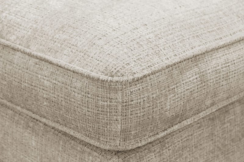 Rossita lyx Fotskammel - Beige Chenille - Møbler - Stoler - Krakk - Fotskammel