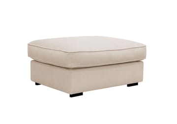 Rossita lyx Fotskammel - Beige Kordfløyel - Møbler - Stoler - Krakk - Fotskammel