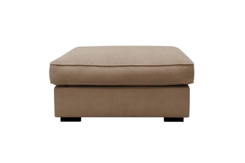 Rossita lyx Fotskammel - Brun Kordfløyel - Møbler - Stoler - Krakk - Fotskammel