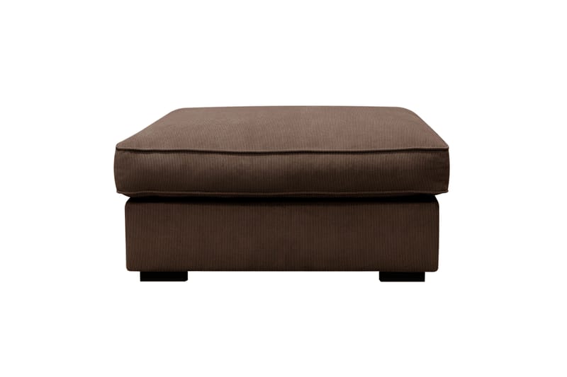 Rossita lyx Fotskammel - Brun Kordfløyel - Møbler - Stoler - Krakk - Fotskammel