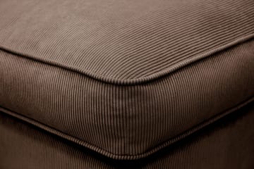 Rossita lyx Fotskammel - Brun Kordfløyel - Møbler - Stoler - Krakk - Fotskammel