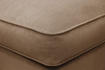 Rossita lyx Fotskammel - Brun Kordfløyel - Møbler - Stoler - Krakk - Fotskammel