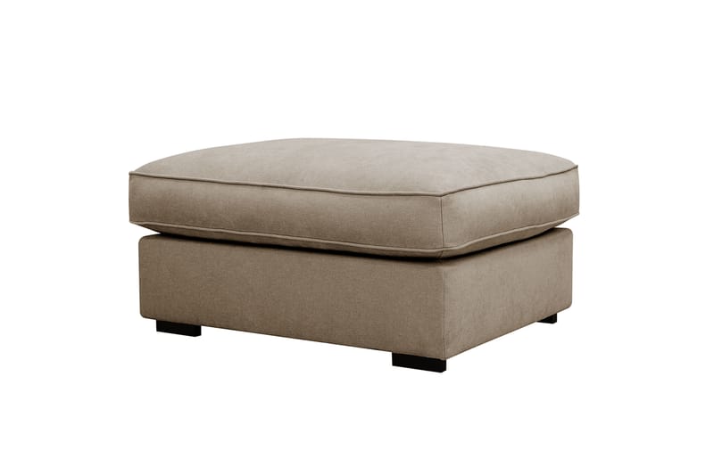 Rossita lyx Fotskammel - Brun Stoff - Møbler - Stoler - Krakk - Fotskammel