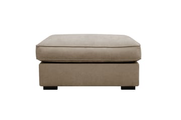 Rossita lyx Fotskammel - Brun Stoff - Møbler - Stoler - Krakk - Fotskammel