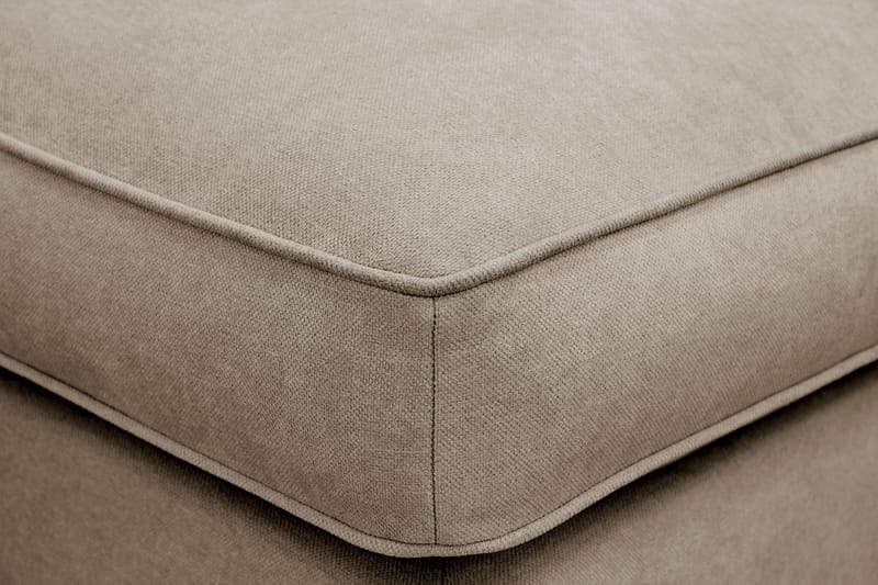 Rossita lyx Fotskammel - Brun Stoff - Møbler - Stoler - Krakk - Fotskammel