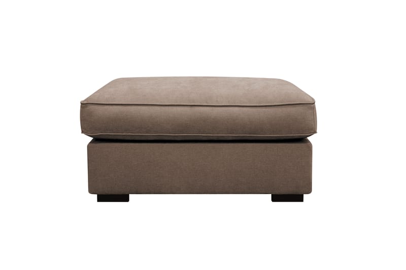 Rossita lyx Fotskammel - Brun Stoff - Møbler - Stoler - Krakk - Fotskammel