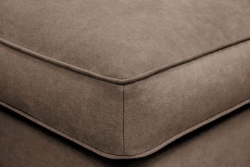 Rossita lyx Fotskammel - Brun Stoff - Møbler - Stoler - Krakk - Fotskammel