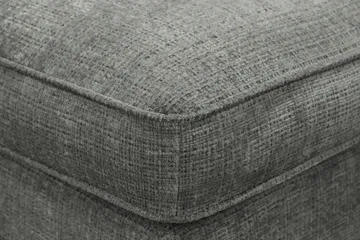 Rossita lyx Fotskammel - Grå Chenille - Møbler - Stoler - Krakk - Fotskammel