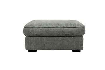 Rossita lyx Fotskammel - Grå Chenille - Møbler - Stoler - Krakk - Fotskammel