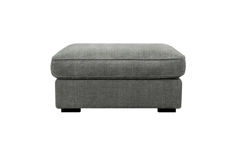 Rossita lyx Fotskammel - Grå Chenille - Møbler - Stoler - Krakk - Fotskammel