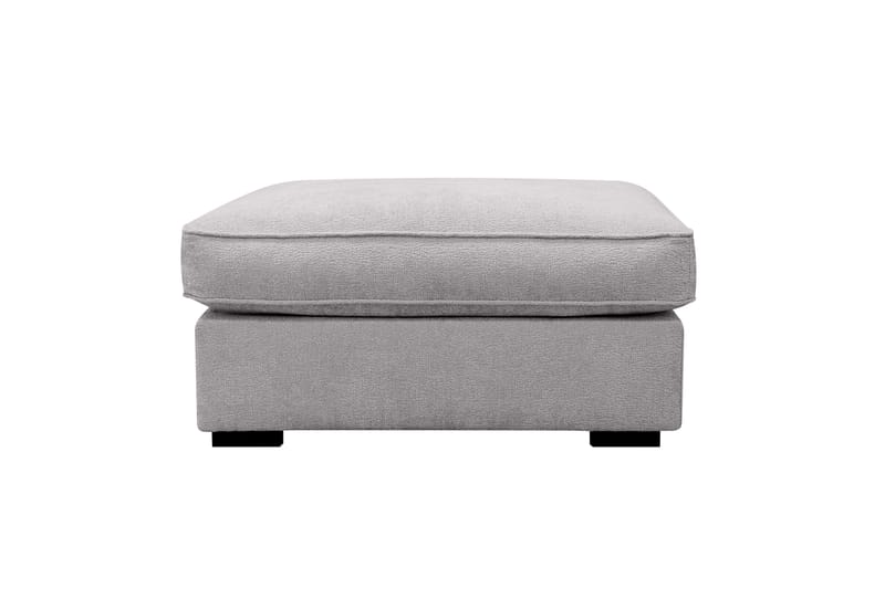 Rossita lyx Fotskammel - Grå Chenille - Møbler - Stoler - Krakk - Fotskammel
