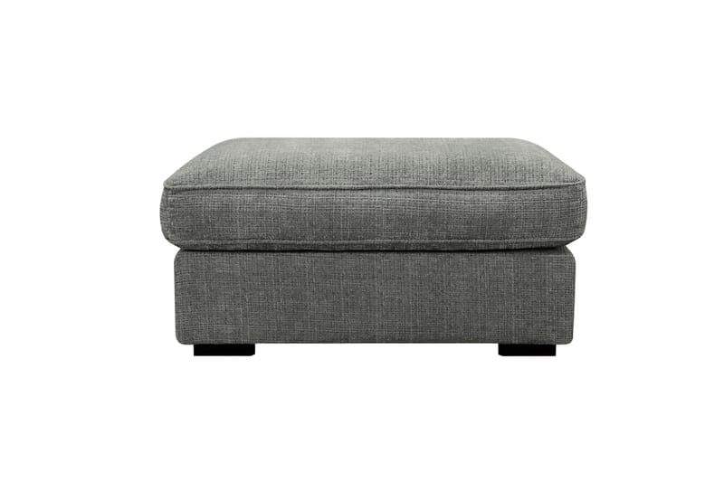 Rossita lyx Fotskammel - Grå Chenille - Møbler - Stoler - Krakk - Fotskammel
