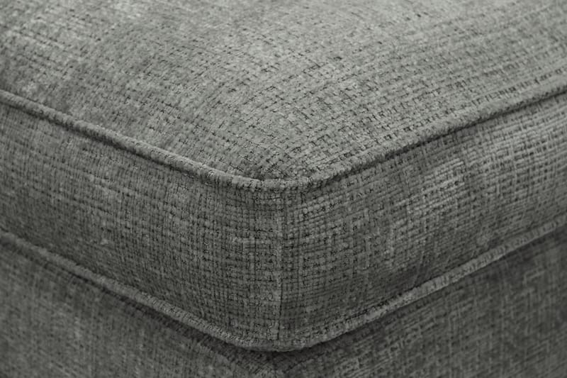 Rossita lyx Fotskammel - Grå Chenille - Møbler - Stoler - Krakk - Fotskammel