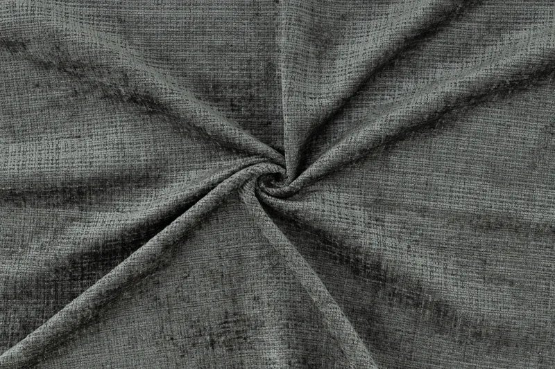 Rossita lyx Fotskammel - Grå Chenille - Møbler - Stoler - Krakk - Fotskammel