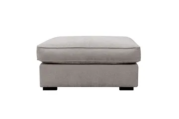 Rossita lyx Fotskammel - Grå/Brun Chenille - Møbler - Stoler - Krakk - Fotskammel