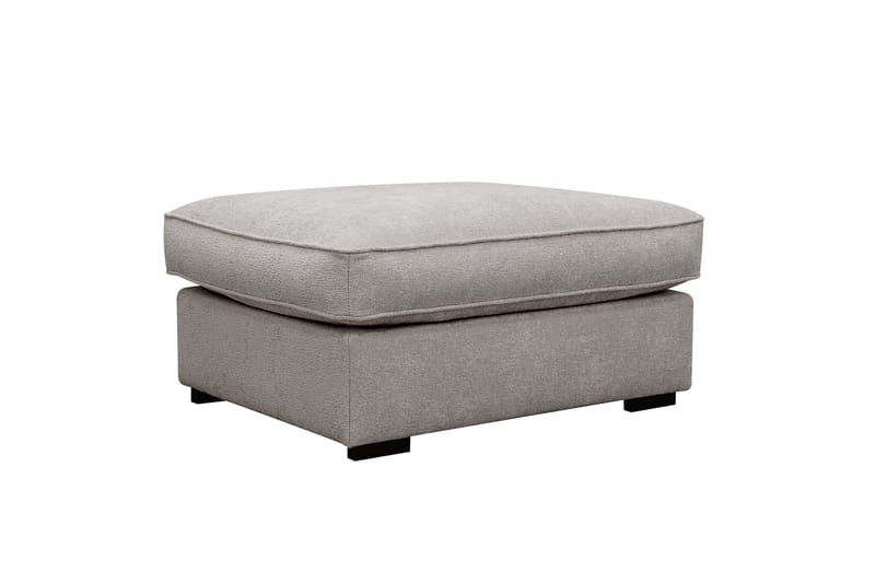 Rossita lyx Fotskammel - Grå/Brun Chenille - Møbler - Stoler - Krakk - Fotskammel