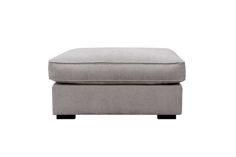 Rossita lyx Fotskammel - Grå/Brun Chenille - Møbler - Stoler - Krakk - Fotskammel
