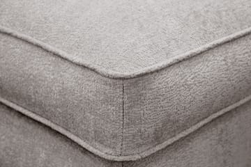 Rossita lyx Fotskammel - Grå/Brun Chenille - Møbler - Stoler - Krakk - Fotskammel