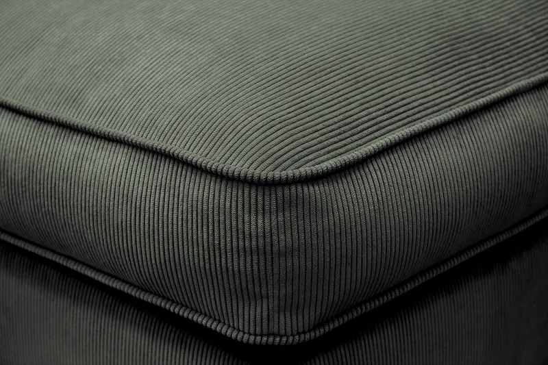 Rossita lyx Fotskammel - Mørk grønn Kordfløyel - Møbler - Stoler - Krakk - Fotskammel