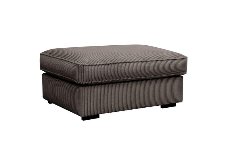 Rossita lyx Fotskammel - Mørkegrå Kordfløyel - Møbler - Stoler - Krakk - Fotskammel
