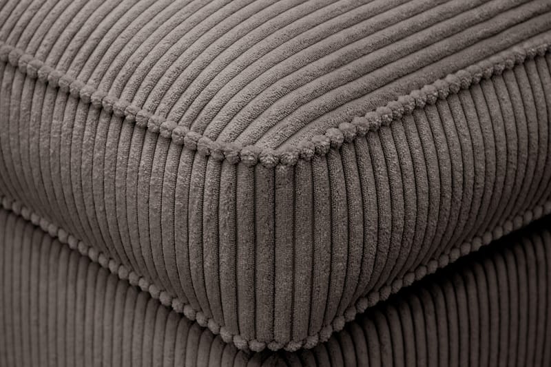 Rossita lyx Fotskammel - Mørkegrå Kordfløyel - Møbler - Stoler - Krakk - Fotskammel