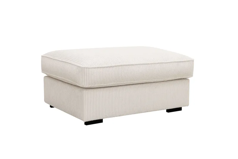 Rossita lyx Fotskammel - Offwhite Manchester - Møbler - Stoler - Krakk - Fotskammel