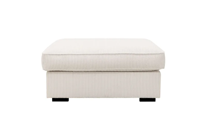 Rossita lyx Fotskammel - Offwhite Manchester - Møbler - Stoler - Krakk - Fotskammel