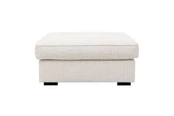 Rossita lyx Fotskammel - Offwhite Manchester - Møbler - Stoler - Krakk - Fotskammel