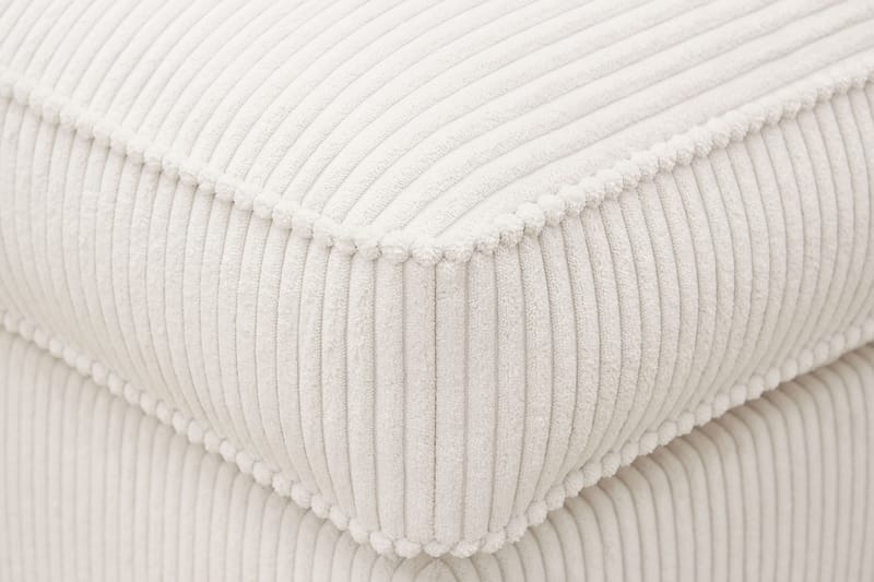 Rossita lyx Fotskammel - Offwhite Manchester - Møbler - Stoler - Krakk - Fotskammel