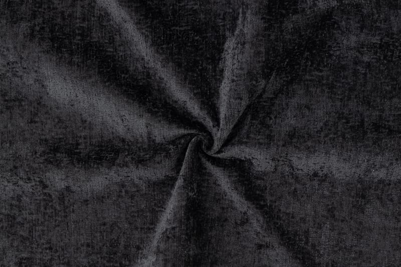 Rossita lyx Fotskammel - Svart Chenille - Møbler - Stoler - Krakk - Fotskammel