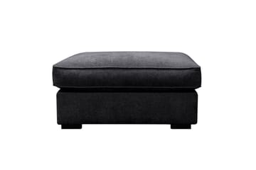 Rossita lyx Fotskammel - Svart Chenille - Møbler - Stoler - Krakk - Fotskammel