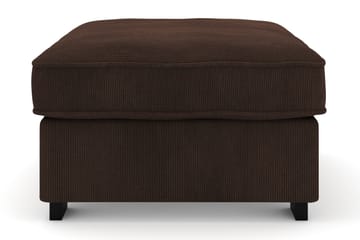 Rossita Puf i Kordfløyel - Brun - Møbler - Stoler - Krakk - Fotskammel