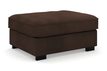 Rossita Puf i Kordfløyel - Brun - Møbler - Stoler - Krakk - Fotskammel