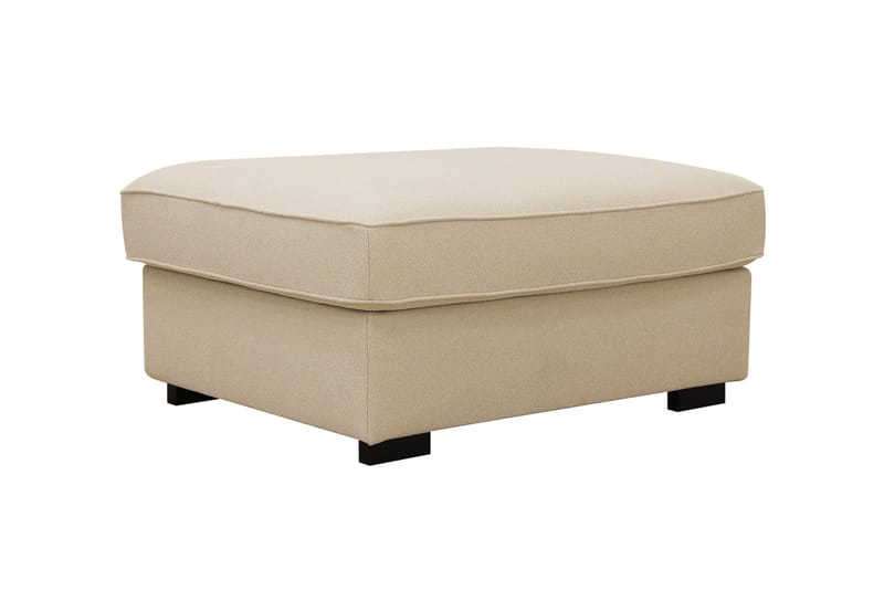 Rossita Puf i Bouclé, Beige