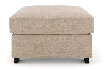 Rossita Puf i Stoff - Beige - Møbler - Stoler - Krakk - Fotskammel