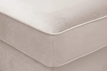 Rossita Puf i Fløyel - Beige - Møbler - Stoler - Krakk - Fotskammel