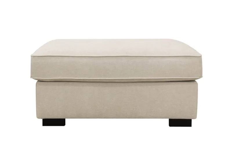 Rossita Puf i Fløyel - Beige - Møbler - Stoler - Krakk - Fotskammel