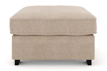 Rossita Puf i Stoff - Beige - Møbler - Stoler - Krakk - Fotskammel