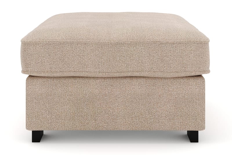 Rossita Puf i Stoff - Beige - Møbler - Stoler - Krakk - Fotskammel