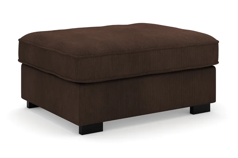 Rossita Puf i Kordfløyel, Brun