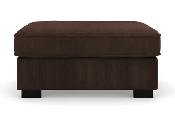 Rossita Puf i Kordfløyel - Brun - Møbler - Stoler - Krakk - Fotskammel