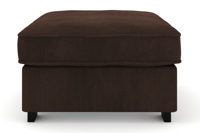 Rossita Puf i Kordfløyel - Brun - Møbler - Stoler - Krakk - Fotskammel