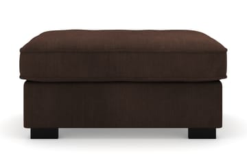 Rossita Puf i Kordfløyel - Brun - Møbler - Stoler - Krakk - Fotskammel