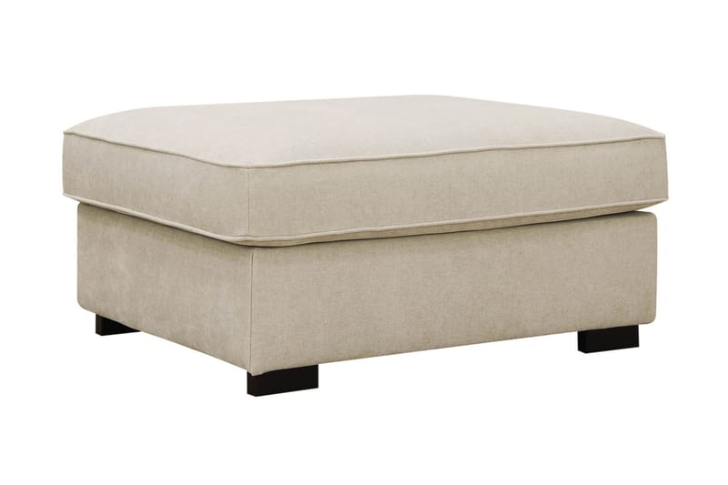 Rossita Puf i Fløyel, Beige