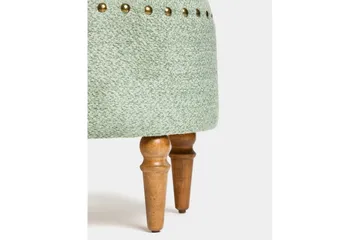 Rubby Fotpall 38 cm - Grønn - Møbler - Stoler - Krakk - Fotskammel