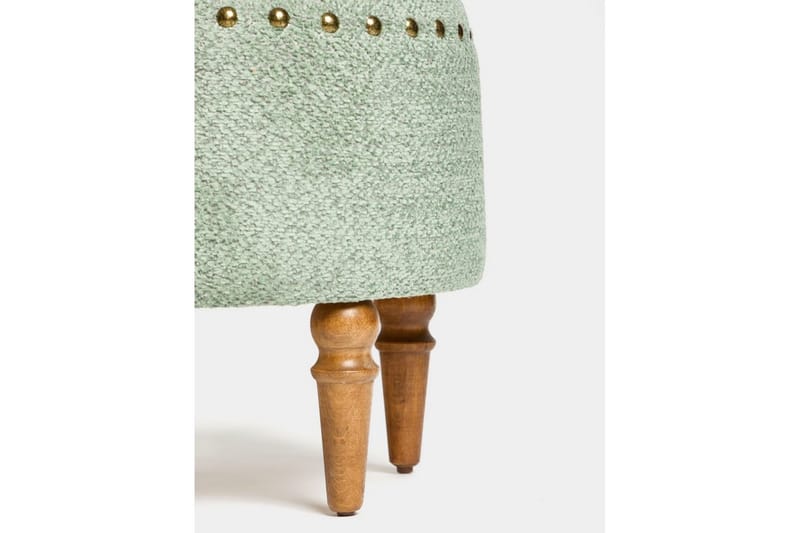 Rubby Fotpall 38 cm - Grønn - Møbler - Stoler - Krakk - Fotskammel
