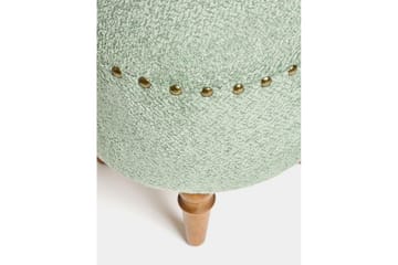 Rubby Fotpall 38 cm - Grønn - Møbler - Stoler - Krakk - Fotskammel