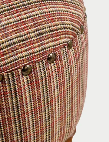 Rubby sittepuff 38 cm rund - Flerfarget - Møbler - Stoler - Krakk - Fotskammel