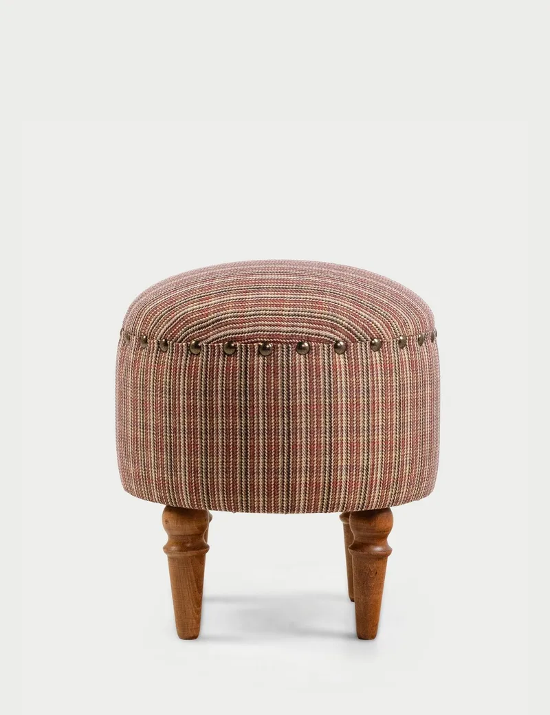 Rubby sittepuff 38 cm rund - Flerfarget - Møbler - Stoler - Krakk - Fotskammel