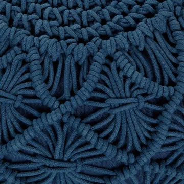 Sekk Berkane - Blå/50x50x30 - Møbler - Stoler - Krakk - Puff